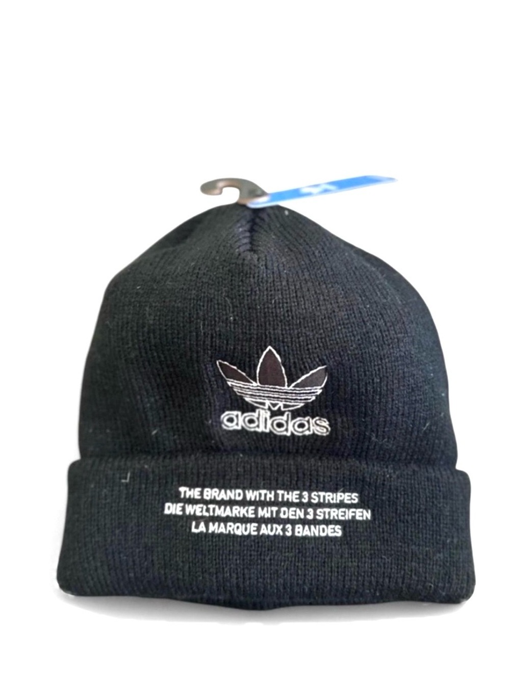 adidas Beanie with Embroidered Logo (NWT)